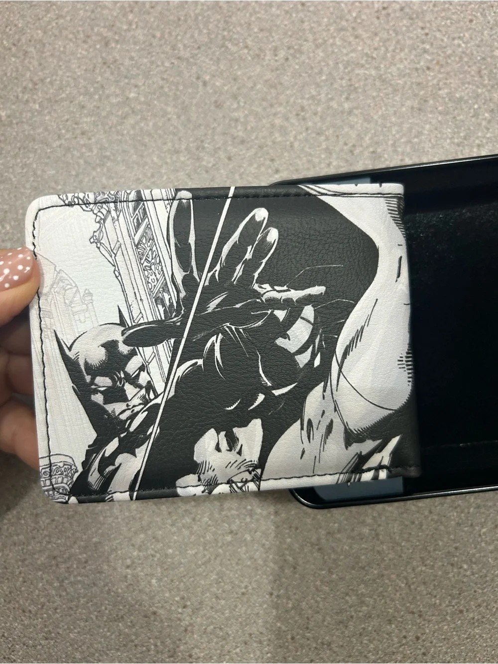 NWT licensed limited edition DC Batman men’s Bifold Wallet